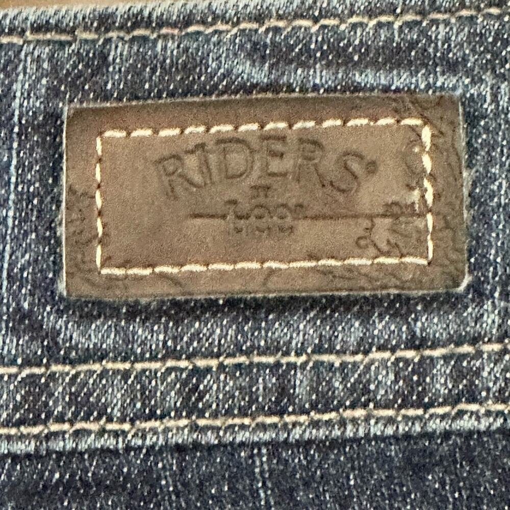 Riders by Lee Indigo Women's Relaxed Fit Straight-Leg Jean Sz 14 - Picture 7 of 7